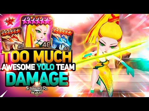 TEAM UP with Your Friends! YEN, RAOQ and ICARU in Summoners War