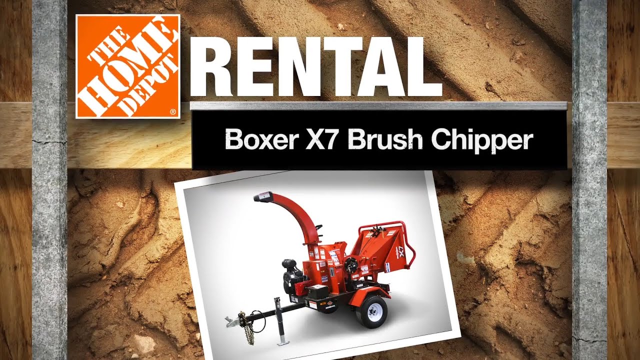 Boxer X7 Brush Chipper | The Home Depot Rental