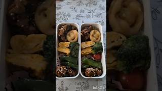 作り置きのない週明け　娘たちへのお弁当の記録　 #お弁当 　 #お弁当記録