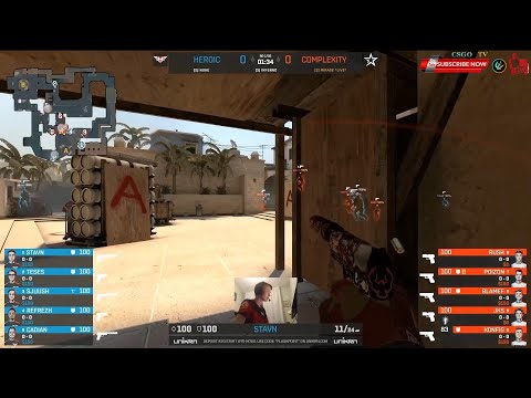 DO OR DIE!!! Complexity vs Heroic   CSGO Flashpoint 3   HIGHLIGHTS !!!