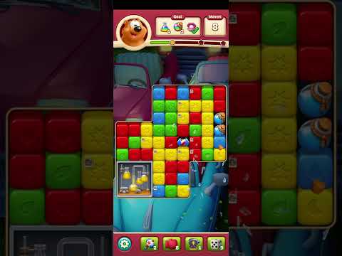 Toon Blast Level 8083 - No Boosters