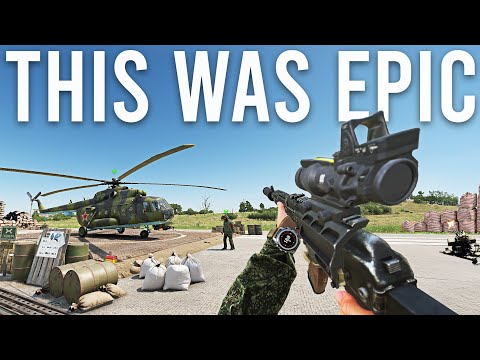 We built an EPIC Base in Arma Reforger...