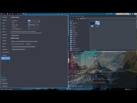 ArcoLinux : 2932 ATT - Deleting a user after creating one is now possible too