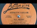 Annette Taylor ‎ All Night Instrumental Pleasure