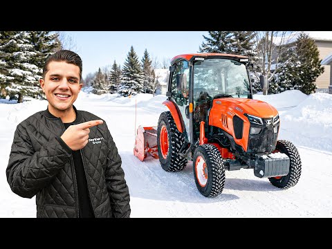 Full Breakdown of the NEW Kubota L6070 Snow Package