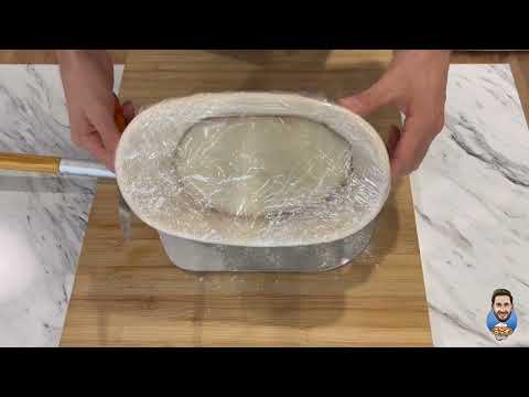 HOW TO BAKE CRISPY GOLDEN BREAD FROM LEFTOVER PIZZA DOUGH