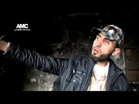 لقاء مع قائد لواء السلام يشرح فيها الأوضاع العسكرية في جبهة حي صلاح الدين