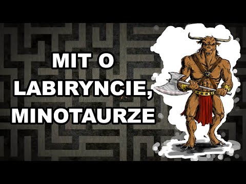 Mit o Labiryncie, Minotaurze, Streszczenie, Mity Greckie