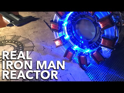 Functional Hydrogen Reactor for Iron Man Repulsor. DIY electrolyzer for Tony Stark exosuit.