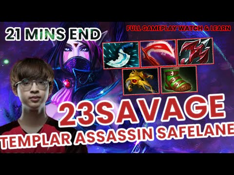 23savage Templar Assassin Full Gameplay - Dota 2 Patch 7.31b Full Gameplay
