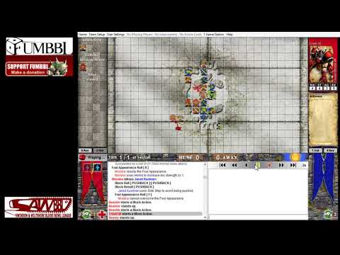 Fumbbl Blood Bowl Chaos v Nurgle