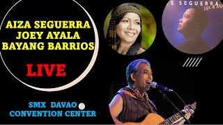 AIZA SEGUERRA , JOEY AYALA, &amp; BAYANG JOIN FORCES IN AN EPIC PERFORMANCE DURING AIZA&#39;S DAVAO CONCERT!