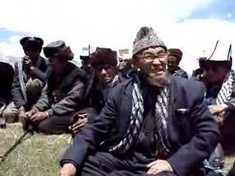 Kyrgyz elders & leader, Wakhan corridor, Pamirs, Afghanistan