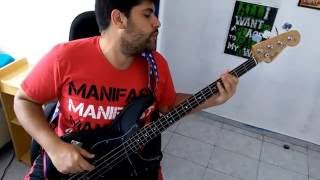 Fat lipe bass cover -  Spineless and scarlet red ( Descendents )