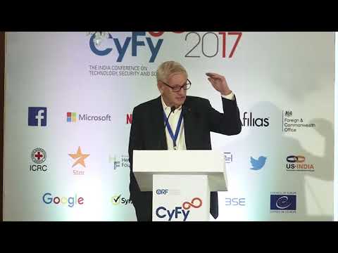 Carl Bildt speaks on Five Norms of Cyberspace