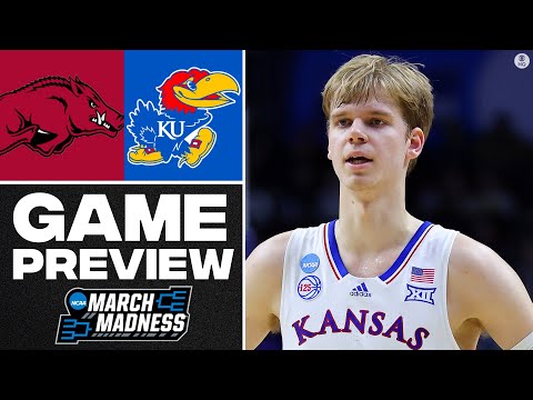 2023 NCAA Tournament: No. 8 Arkansas vs No. 1 Kansas GAME PREVIEW | CBS Sports
