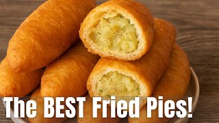#1 Homemade Piroshki Recipe | Golden Fried Pies with Creamy Potato Filling