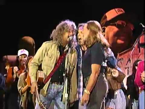 Neil Young  - This Land is Your Land - 1987 - w/Willie + Arlo
