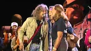 Neil Young  - This Land is Your Land - 1987 - w/Willie + Arlo