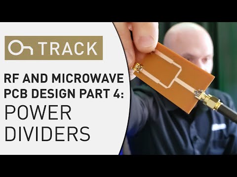 RF and Microwave PCB Design - Part 4: Power Dividers.