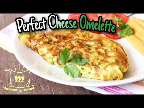 Cheese Omelette | Cheese Omelette Recipe | How to make cheese omelette | Muneebs Menu