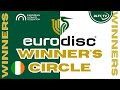 EURODISC Winner's Circle for Gold medalists 🥇🥇🥇🥇🥇 — European Ultimate Championships #EUC2023