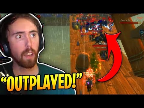 Asmongold Gets GANKED By Horde But OUTSMARTS Them!