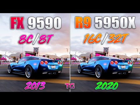 FX 9590 vs Ryzen 9 5950X - 7 Years Difference