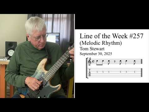 Line of the Week #257 - Motif Development Using Melodic Rhythms 