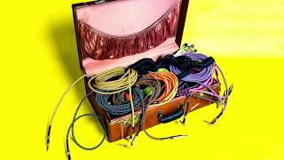 Ernie Ball Cables instrument patch pack de 3 - droit/coudé - 46cm noir - Video