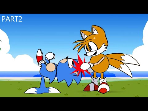 Spinning My Tails But... (Part 2) 😂😂😂  | Spinning My Sonic funny animation