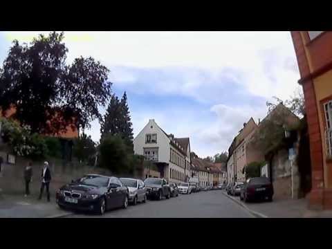D: Bamberg Fahrt durch die Altstadt Stephansberg Juni 2013