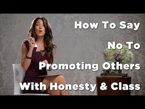 如何用誠信和品位對提拔他人說 "不 (How To Say No To Promoting Others With Honesty & Class)