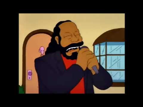 The Simpsons - Barry White Helps The Snakes