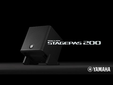 Yamaha portable PA system STAGEPAS 200