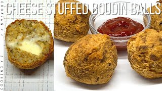 FROM THE SOUTH TO YOUR KITCHEN: CHEESE STUFFED BOUDIN BALLS
