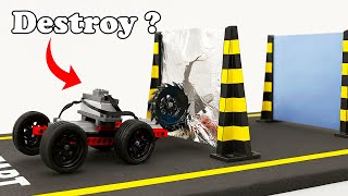 LEGO Car Challenge: Breaking Through Walls | Smart Lego