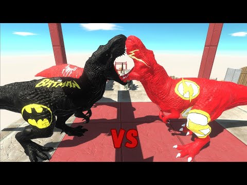 EP1 Flash T-Rex's Epic Death Fall: Battling Aquaman, Trolls, Lavaboy and More in ARBS!