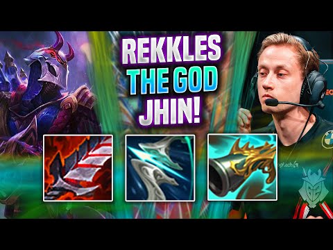 REKKLES IS A GOD WITH JHIN! - KC Rekkles Plays Jhin ADC vs Ezreal! | Season 2022