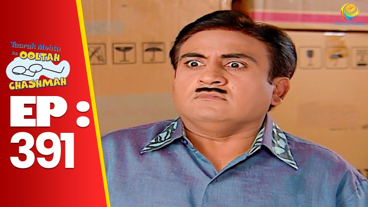 SE 01 EP 391 -  Nattu Kaka Ne क्यू फेका Jethalal Ka Mobile ! | Taarak Mehta Ka oltah hashmah