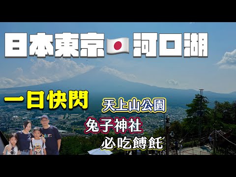 日本河口湖！只安排一天真的不太夠