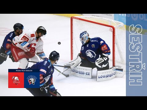 HC Olomouc - HC Škoda Plzeň | SESTŘIH, 14.kolo TELH 2022/23, 23.10.2022