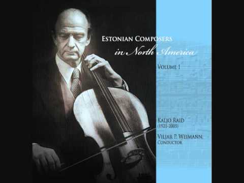 Kaljo Raid: Sonata in Classical Style for Flute, Oboe and String Orchestra I. Allegro non troppo