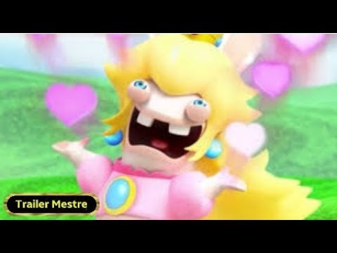 Mario + Rabbids Kingdom Battle Rabbid Peach Accolade Trailer Ubisoft