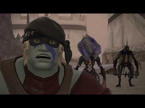 Final Fantasy XIV ARR - Sahagin Beast Quest - Watching the Spawn