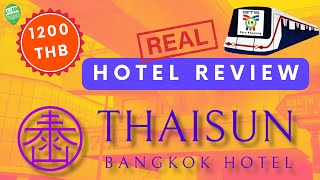 BEST BANGKOK LOCATION? | Sukhumvit Hotel 1,200 Baht Real Review!