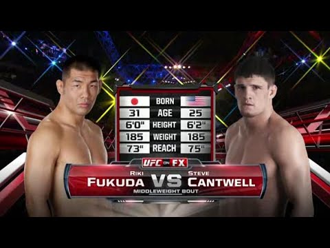 Riki Fukuda vs Steve Cantwell full fight