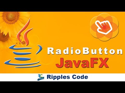 JAVAFx Tutorial 22-RadioButton