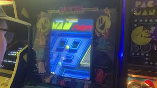 Pacmania 153560 points summer yolympics at Arcade Club Leeds