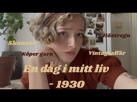 En dag i mitt liv - vintage